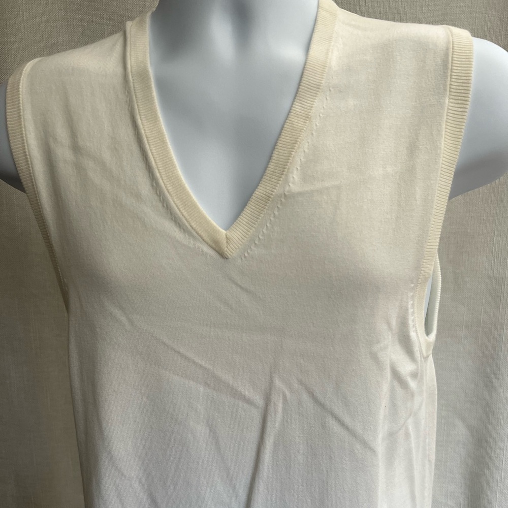 Men’s “Hugo Hugo Boss” Ivory Sweater Vest